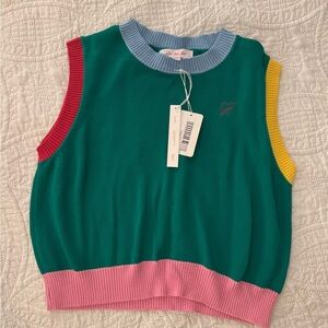 Lisa Says Gah colorful vest